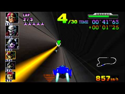 F-Zero X (N64) walkthrough - Sand Ocean