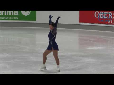T  HODGKINSON JONES. Oberstdorf 2018. Silver Ladies III - Free Skating. 2 place