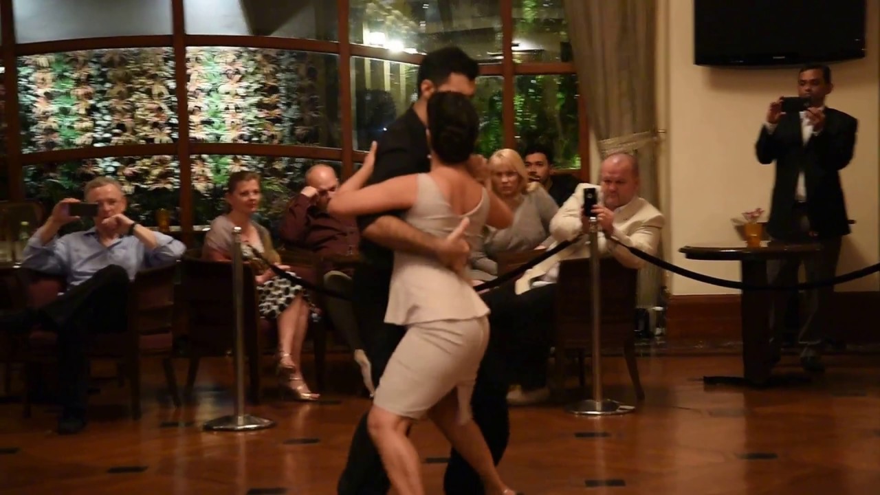 Dana Frigoli and Adrián Romeo Ferreyra in 3rd Delhi International Tango festival