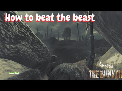 Amnesia the bunker Ending | How to kill the Beast