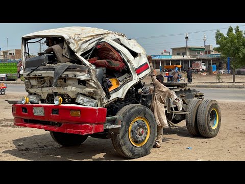 Emergency Accident Hino Truck Cabin ‘ Chassis Repair || Complete Accident Truck Restoration
