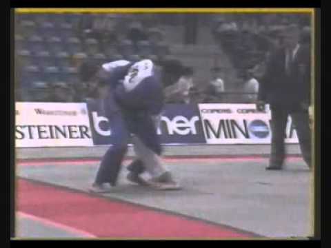 JUDO 1990 European Championships: Louis Wijdenbosch (NED) - Michael Bucher (AUT)
