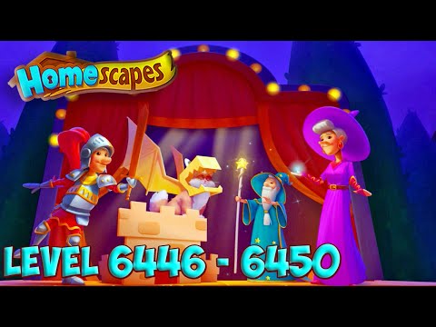Homescapes level 6446 - 6450 🏡 Playrix HD 👋😘✌️