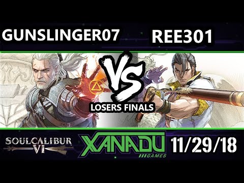 F@X 278 SC6 -  gunslinger07 (Geralt) Vs.  Ree301 (Maxi) - Soulcalibur VI Losers Finals