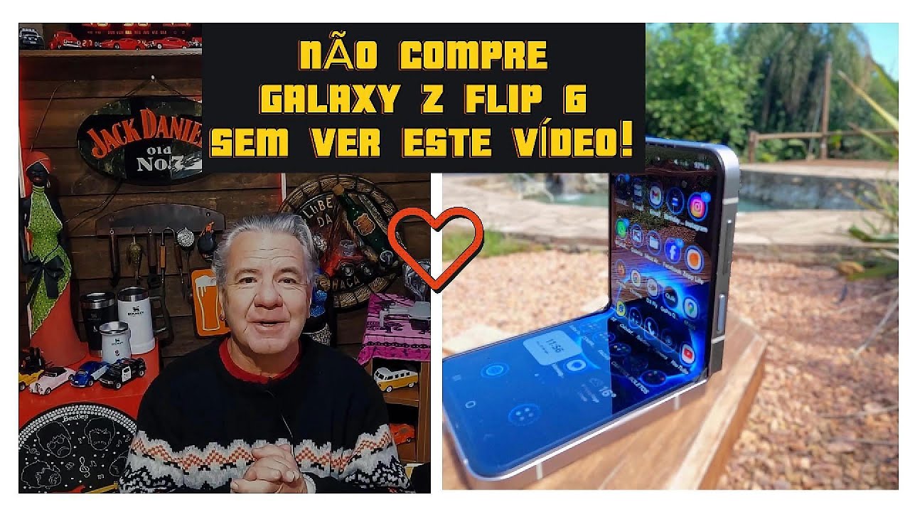 NÃO COMPRE O GALAXY Z FLIP 6, ANTES DE VER ESTE VÍDEO !!
