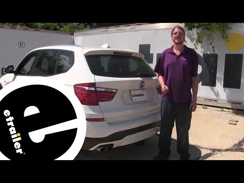 etrailer | Installation Guide for the Curt Trailer Hitch Receiver on a 2016 BMW X3