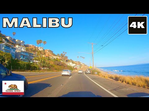 Malibu to Santa Monica (Before the Palisades Fire) 4K drive (Pacific Coast Highway) - California