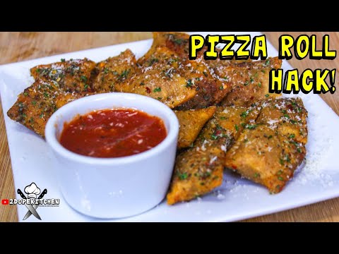 Tasty Deep Fried Pizza Rolls | The Best Pizza Roll HACK!