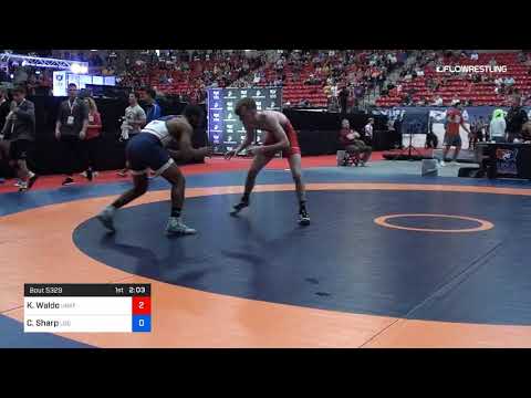 57 Kg Cons 16 1 Kyle Waldo Unattached Vs Christian Sharp Legends Of Gold