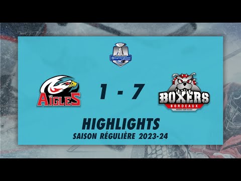 Aigles de Nice 1-7 Boxers de Bordeaux - Highlights - Synerglace Ligue Magnus 2023-24