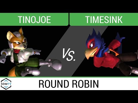 Melee @ LDL 29 - Tinojoe (Fox) vs. 12YAN | timesink (Falco) - SSBM Round Robin - Smash Melee