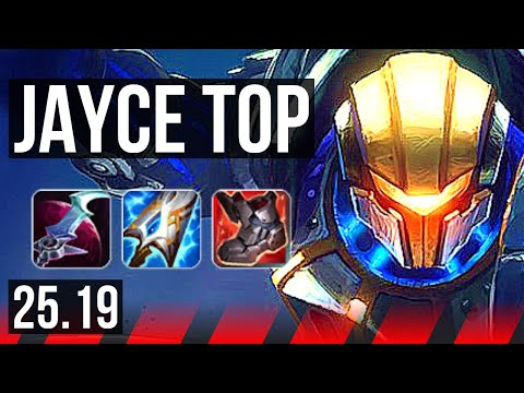 JAYCE vs SETT (TOP) | 10/1/6, Legendary | KR Master | 25.19
