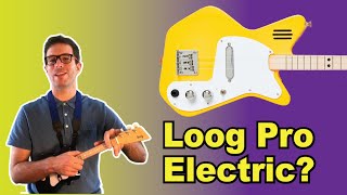 Video thumbnail for Loog Pro Electric Guitar  - Review and Unboxing by Ben Brill Music for KIDS