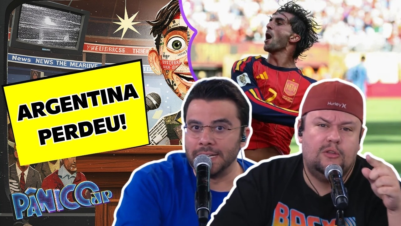 CALÇAGRANDE CULPA NEYMAR ENQUANTO AVALANCHES SURTA COM A DERROTA DA ARGENTINA!
