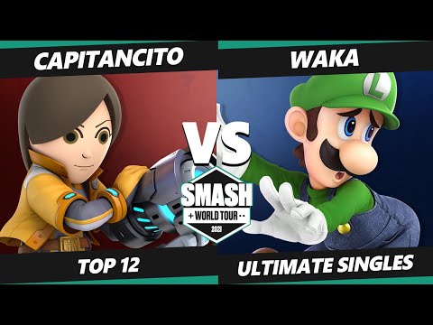SWT CA RF Top 12 - WaKa (Luigi) Vs. Capitancito (Mii Gunner) SSBU Ultimate Tournament