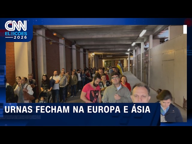 Eleições 2026: confira como foi a votação na Europa e Ásia | CNN ELEIÇÕES