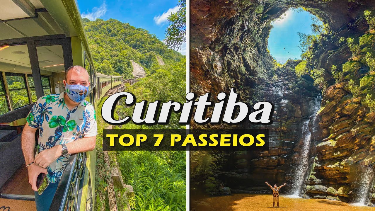 TOP 7 MELHORES PASSEIOS EM CURITIBA E ARREDORES COM TREM PARA MORRETES, BURACO DO PADRE E PARQUES