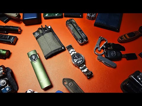 My Current EDC in 2024 (ALL the gear I've used in 12 months!)
