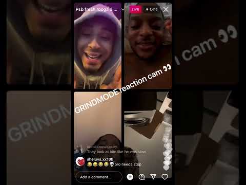 Jhe ROOGA ,fbg cash , billionaire black, all go live with Brooklyn rapper  psb fredo