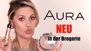 Neue Marke in der Drogerie | Makeup Artist testes AURA Cosmetics