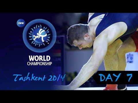 Finals Highlights from Day Seven of the Wrestling World Championships 2014