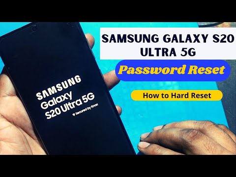 Samsung galaxy s20 ultra 5G Hard Reset Tutorial || Samsung galaxy s20 ultra 5g forgot password reset