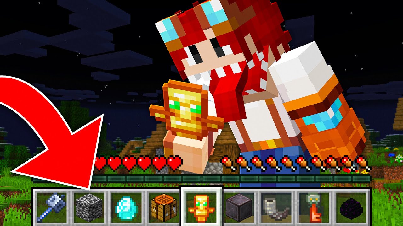 posso COMER QUALQUER ITEM do minecraft