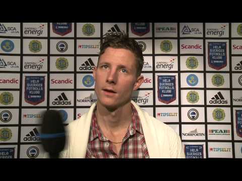 Johan Eklund inför matchen mot IFK Norrköping