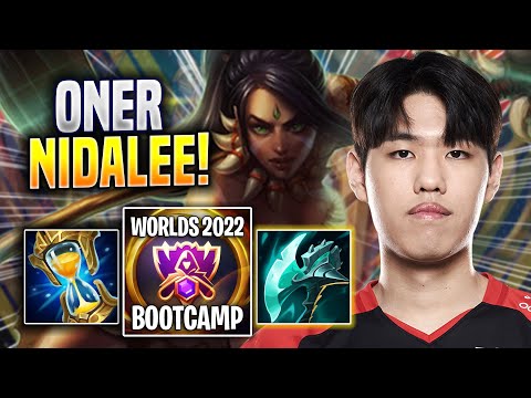 ONER IS A MONSTER WITH NIDALEE! - T1 Oner Plays Nidalee JUNGLE vs Hecarim! | Bootcamp 2022