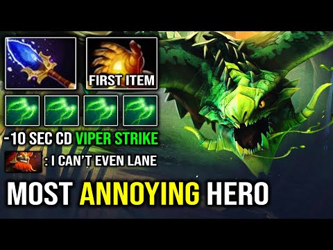 REASON Why Viper is The Most Annoying Hero in The Game | 1st Item Midas Rampage 10s Ulti CD Dota 2