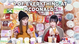 Eating EVERYTHING On The McDonald's Japan Menu