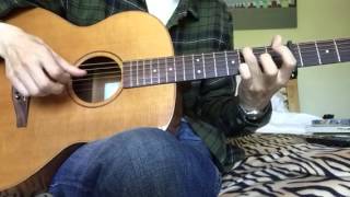 How to play She Moved Through the Fair by Bert Jansch. Guitar lesson. Part 2