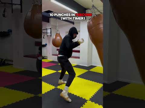 10 punches in 1 SECOND