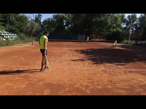 Alexone vs Dragomir - Antrenament #TheKingOfClay #ALEXONE