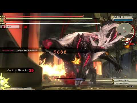 God Eater 2 Rage Burst - The Fall of Megiddo - Blitz Hannibal, Magatsu Kyuubi - SSS+ Perfect Clear