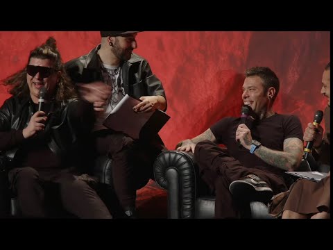 Fedez dapprima interdetto poi estasiato dal CEO ai Cerbero Boscar 2023