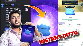 How To Get Instant Ditto In Pokémon Go 100% Guarantee | How To Get Coordinates Of Ditto 2023 #viral