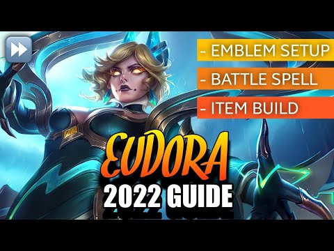 ⏩ [New] Eudora 2022 Best Build and Emblem Setup - Mid Laner Tips | Mobile Legends | Pyxel Gaming