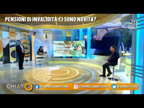Vediamoci Chiaro (TV2000) 13 marzo 2023 - Pensioni di invalidità, diritti e agevolazioni