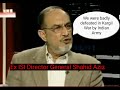 Kargil War Truth By Pakistani ISI Ex DG Pakistan Badly Lost With Indian Army In Kargil War