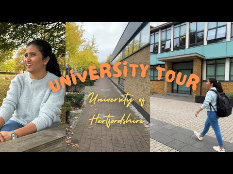 My university tour | University of Hertfordshire | come with me ☺️| #universityofhertfordshire#tour