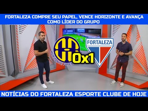 GLOBO ESPORTE CE - FORTALEZA BUYS ITS PAPER, WINS AGAINST HORIZONTE AND ADVANCES AS GROUP LEADER