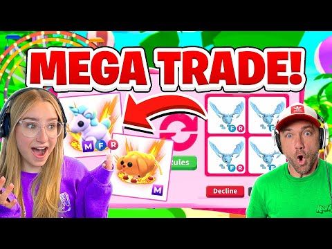 Cammy Trades The BEST SUMMER MEGAS in Adopt Me!