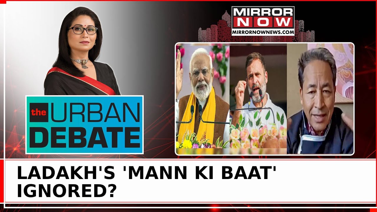 Sonam Wangchuk In Lock-Up; Rahul Gandhi, Delhi CM Slam BJP, Ladakh's Rights Ignored? | Urban Debate