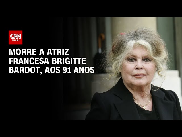 Morre a atriz francesa Brigitte Bardot, ícone do cinema, aos 91 anos | AGORA CNN