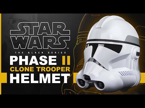 Star Wars Bring Home the Galaxy | Star Wars The Black Series | Phase II Clone Trooper Premium Helmet