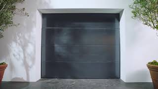 Porte de garage basculante manuelle H. 200 cm l. 240 cm blanche - Brico  Dépôt