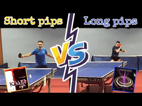 Modern defense vs short pips | Donic Spike P1 vs Dr. Neubauer Killer Soft | tournament match