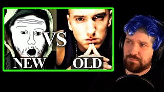 Destiny Talks About (Rap, Old Eminem vs New Eminem )