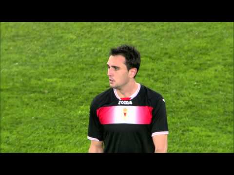 La Liga | Gol de Saúl Berjón (2-1) en el UD Almería - Real Murcia | 25-11-2012 | J15